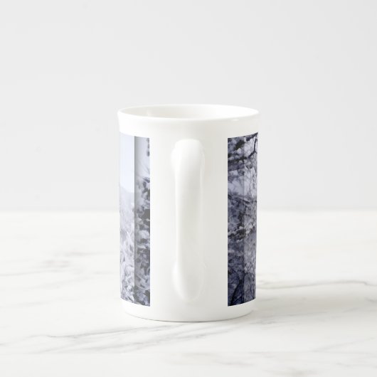 野尻湖専門マグカップ ボーンチャイナマグカップ (裏面)