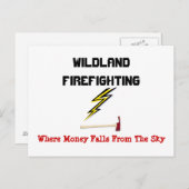 野山消防 ポストカード (正面/裏面)