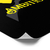 野心に満ちたポスターを描く ポスター (角)