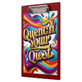 「野心を燃やす」 クリップボード (左)