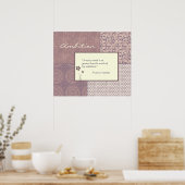 野心引用文ポスターのカスタマイズ ポスター (キッチン)