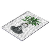 野心性頭部植物ヘッド ノートブック (左側)