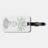 野心性頭部植物ヘッド ラゲッジタグ (裏面横)