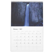 野心的に水のように夢を流す2024 カレンダー (2月 2027)