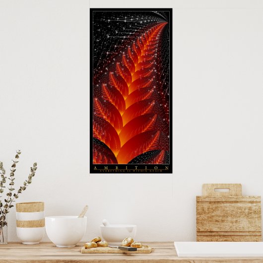 野心 ポスター (キッチン)