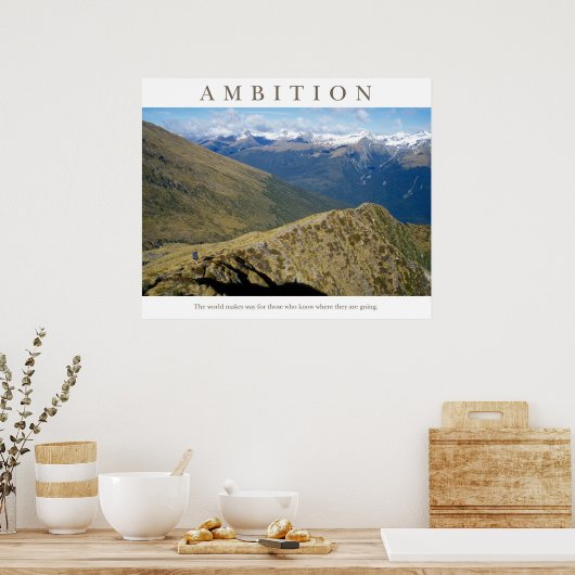 野心 ポスター (キッチン)