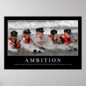 野心：感動的引用文 ポスター (正面)
