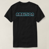野心 Tシャツ (デザイン正面)