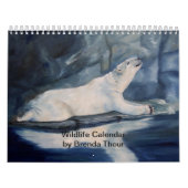 野性生物のカレンダー カレンダー (カバー)