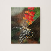 野性生物のパズル蝶 ジグソーパズル (縦)