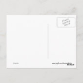 野性生物のミシシッピーの灰色のリスの郵便はがき ポストカード (裏面)