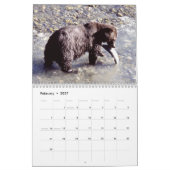 野性生物の写真撮影2011年 カレンダー (2月 2027)