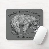 野性生物の研究所-ドニーズベバリィ マウスパッド (マウス)