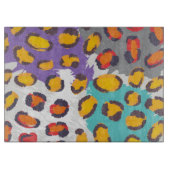 野性生物動物パターン カッティングボード (正面)