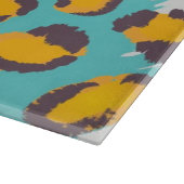 野性生物動物パターン カッティングボード (角)