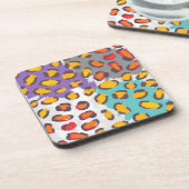 野性生物動物パターン コースター (左側)