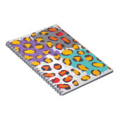 野性生物動物パターン ノートブック (右側)