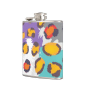 野性生物動物パターン フラスク (左)