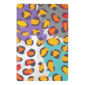 野性生物動物パターン ミニクリップボード (裏面)