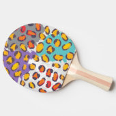 野性生物動物パターン 卓球ラケット (横)