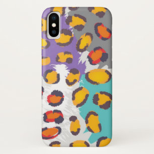 野性生物動物パターン iPhone X ケース