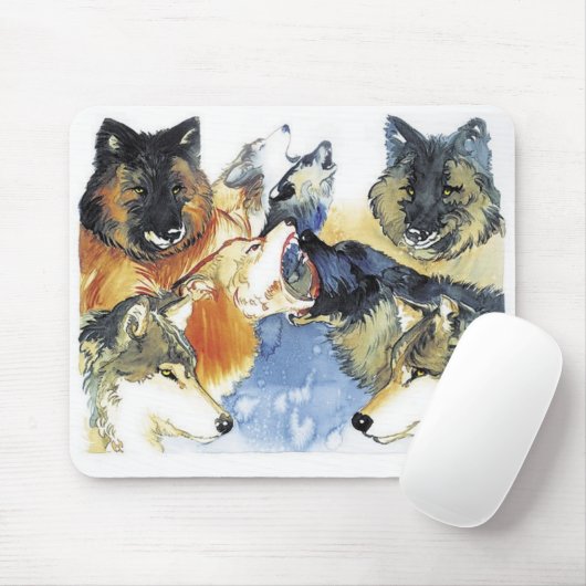 野性生物 マウスパッド (マウス)