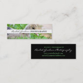 野性生物-写真撮影 スキニー名刺 (正面/裏面)