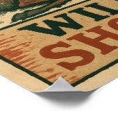 野性西動物対決 ポスター (角)