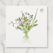 野感謝してい花メッセージカード フェイバータグ (裏面)