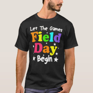 野戦日学校Bの最終日にゲームを開始する Tシャツ