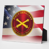 野戦砲兵軍退役軍人 フォトプラーク (側面)