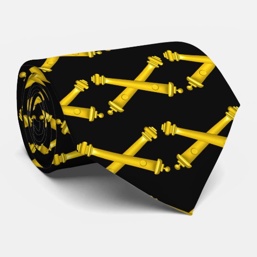 野戦砲兵退役軍人 ネクタイ (ロール)