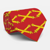 野戦砲兵退役軍人 ネクタイ (ロール)
