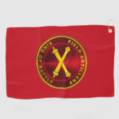 野戦砲兵 ゴルフタオル (横)