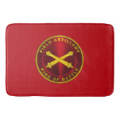 野戦砲兵 バスマット (正面)