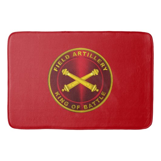 野戦砲兵 バスマット (正面)