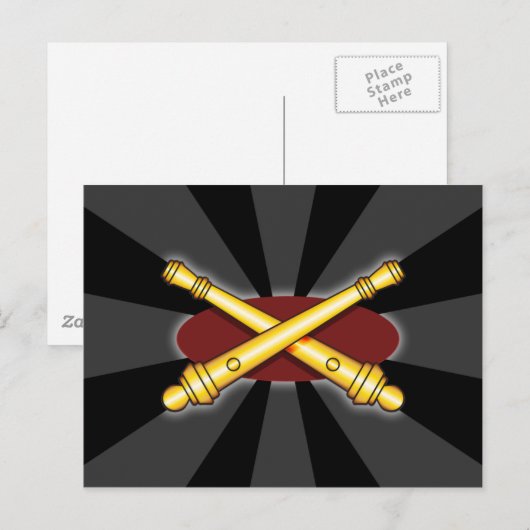 野戦砲兵 ポストカード (正面/裏面)