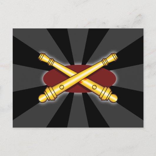 野戦砲兵 ポストカード (正面)