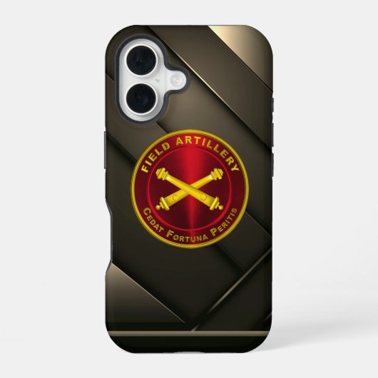 野戦砲兵 iPhone 16ケース (裏面)