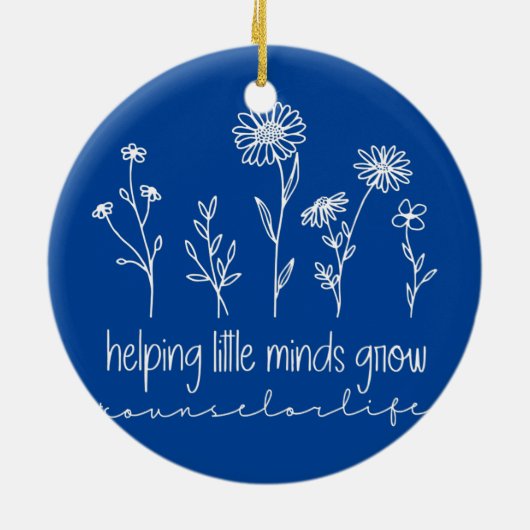 野救済草花の心は参与員 セラミックオーナメント (裏面)