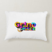 野望エレガント:恵みをもって砕く アクセントクッション (裏面)