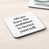 野望懸命プラスチックコースター コースター (左側)