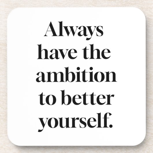 野望懸命プラスチックコースター コースター (正面)