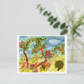 野木の風景葉書#1 ポストカード (スタンド正面)