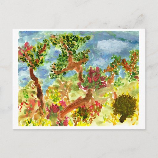 野木の風景葉書#1 ポストカード (正面)