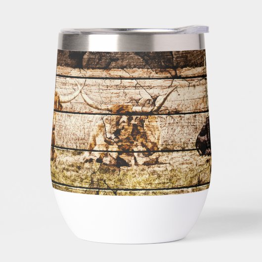 野木材に敷設されたロングホーン動揺して群 (左面)