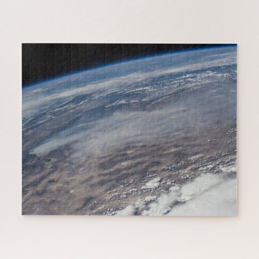 野火のまわりにヨセミテ国立公園。 ジグソーパズル (横)