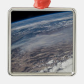 野火のまわりにヨセミテ国立公園。 メタルオーナメント (正面)