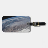 野火のまわりにヨセミテ国立公園。 ラゲッジタグ (正面横)