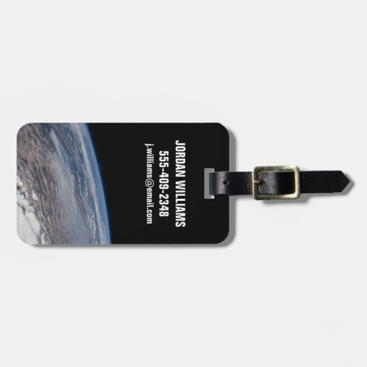 野火のまわりにヨセミテ国立公園。 ラゲッジタグ (正面横)